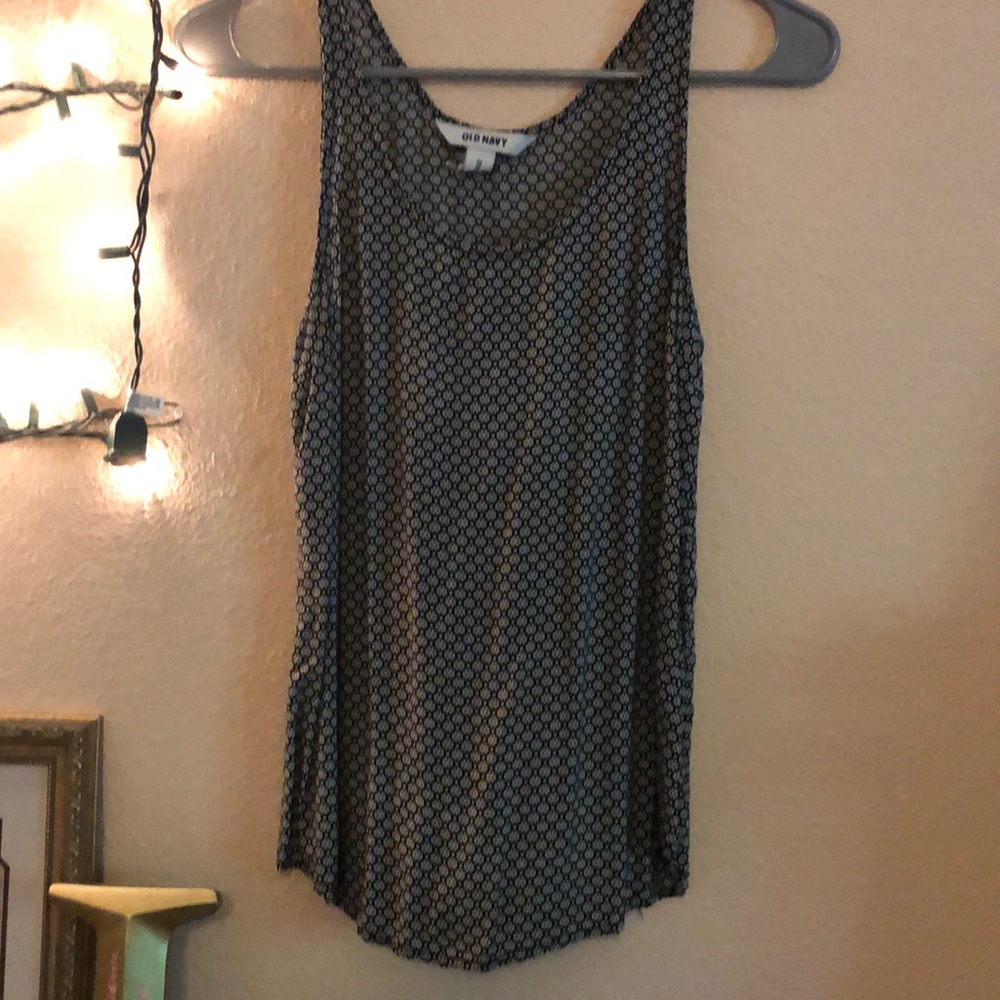 Flower print tank top